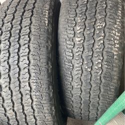 Tires 275/55R20 Goodyear 2tienen Parche 1 Tiene 2 Parches4x$50.00