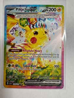 Pikachu SIR from surging sparks 238/191