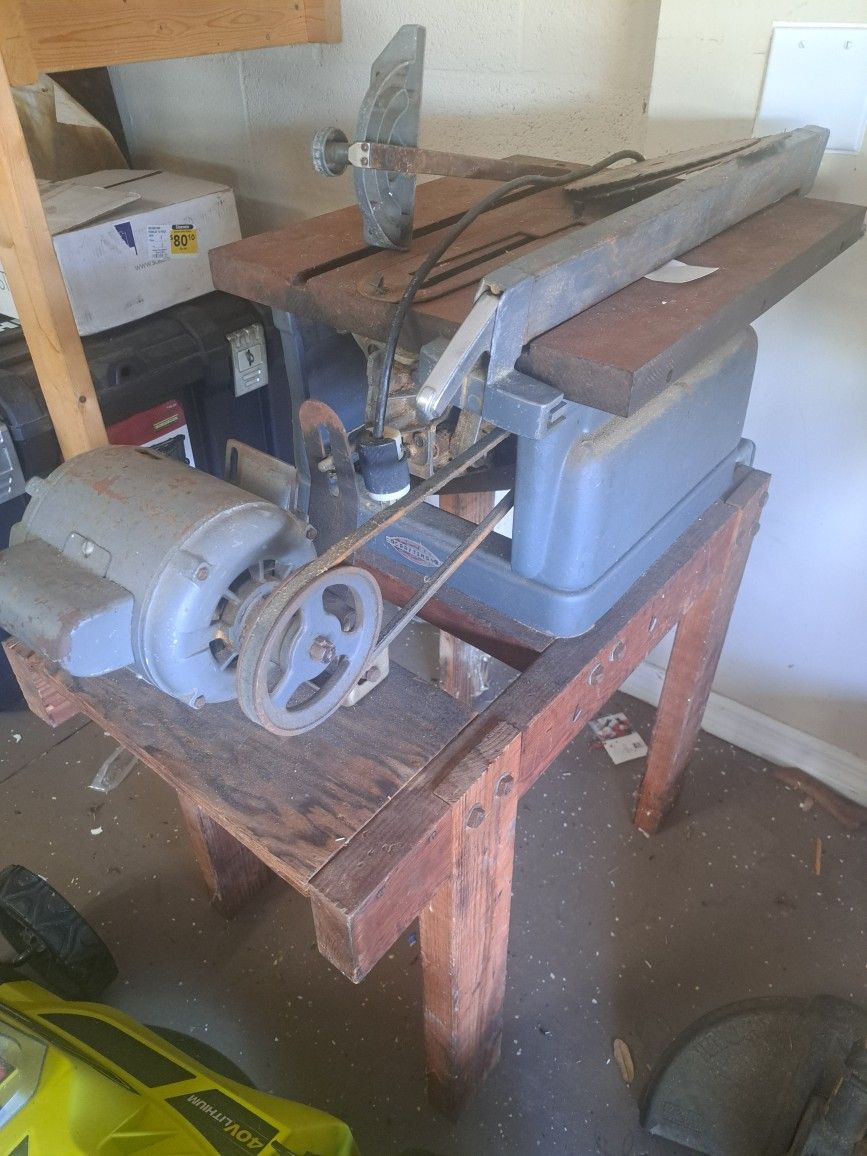 Antique Table Saw