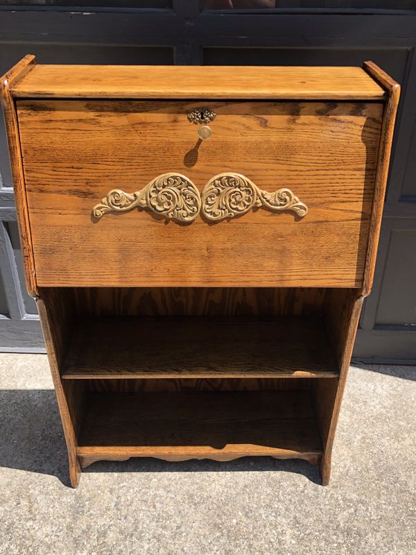 Antique Tiger Oak Larkin Ladies Desk For Sale In Wareham Ma Offerup