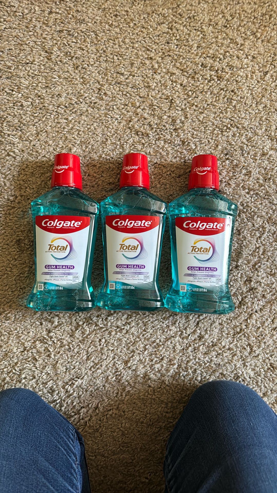 3 Colgate Mouthwash