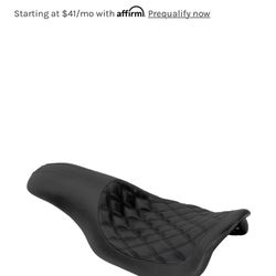 Harley Davidson Roland Sands leather Bagger seat 2009-2021 May deliver About two years old in great condition rider area width 12 1/2 inches wide Reta