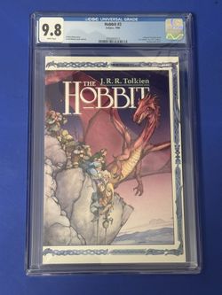 Hobbit #3 CGC 9.8 1st Print 1st Appearance Bilbo Frodo Baggins LOTR COMIC 1989