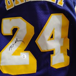Kobe Bryant Signed Autograph COA Jersey Auto Autographed Los Angeles Lakers 