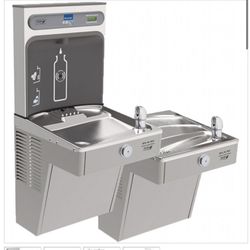 Elkay Dual Drinking Fountain W/ Bottle Filler 