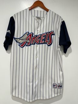 Angels retro jersey california size XL striped baseball mlb