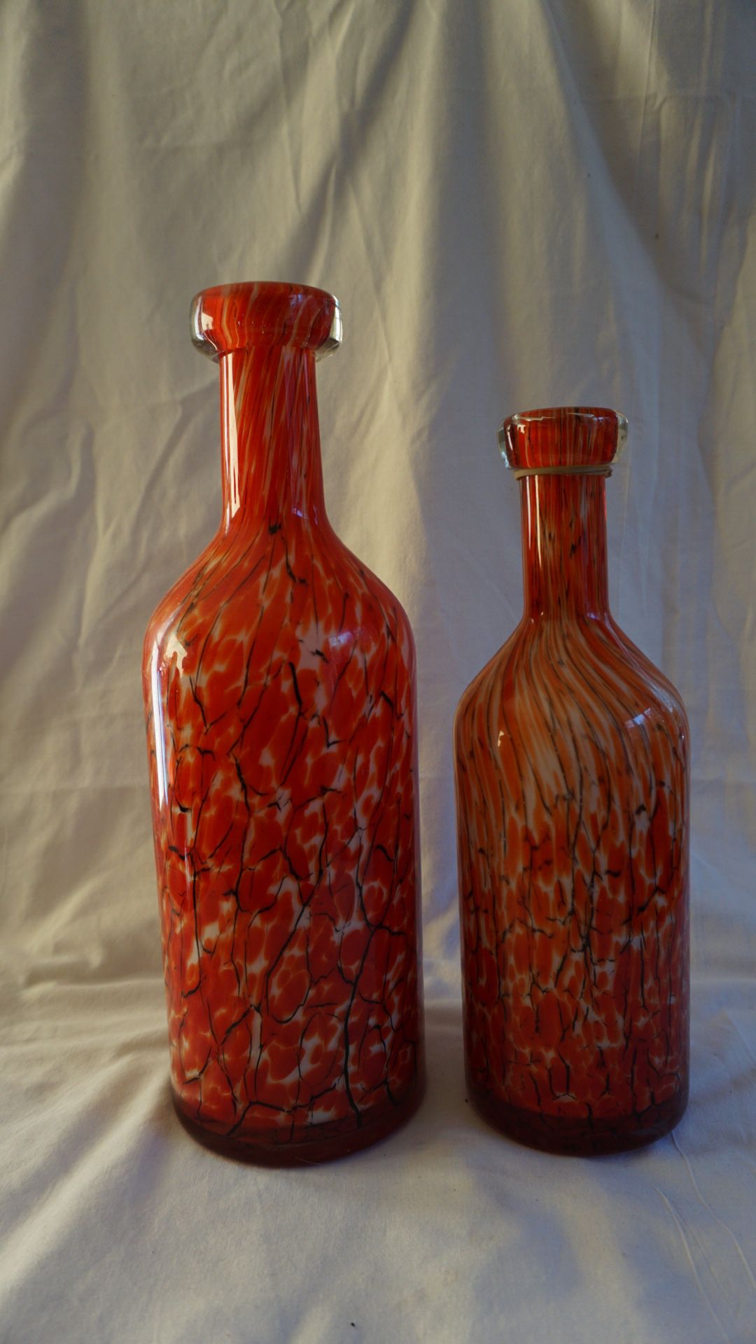 Orange Vase Set