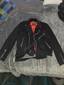 Straight To Hell Commando Twill Biker Jacket