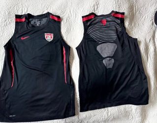 Lot of 3 women’s Nike USA soccer workout tanks shirts
