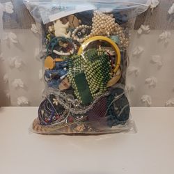 Fun Bag of Jewerly. Great for crafting. $25