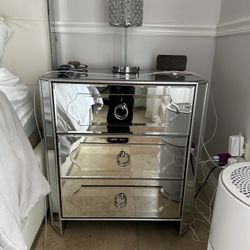 Mirrored Nightstands 