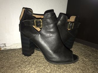 Black Booties, size 9
