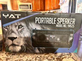Big portable camo speaker