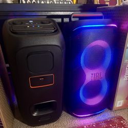 JBL [PartyBox Club 120] Portable Bluetooth Party Speaker | LED Light Show | Deep Bass | Mic/Guitar Input