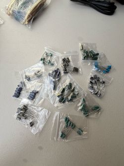 120pcs 50V 0.22uF-470uF Assorted Electrolytic Capacitor Assortment Kit