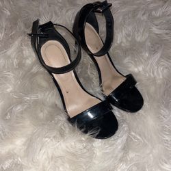 black heels