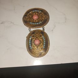 Broach Missing Three Small Stones