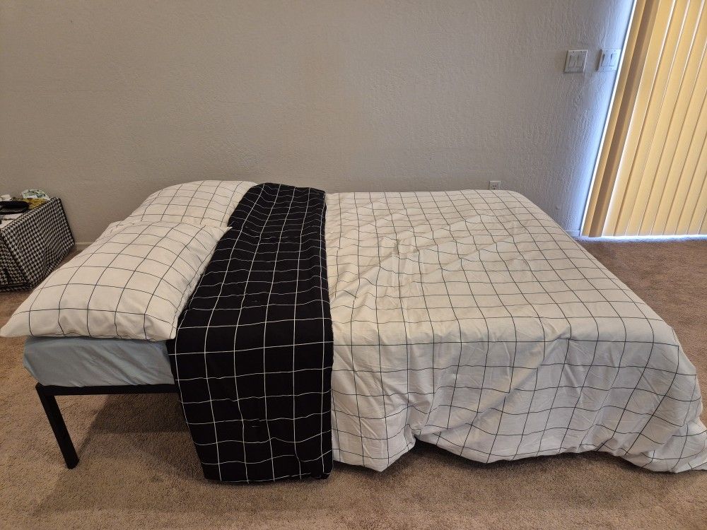 Full Size Bed Frame And Mattress