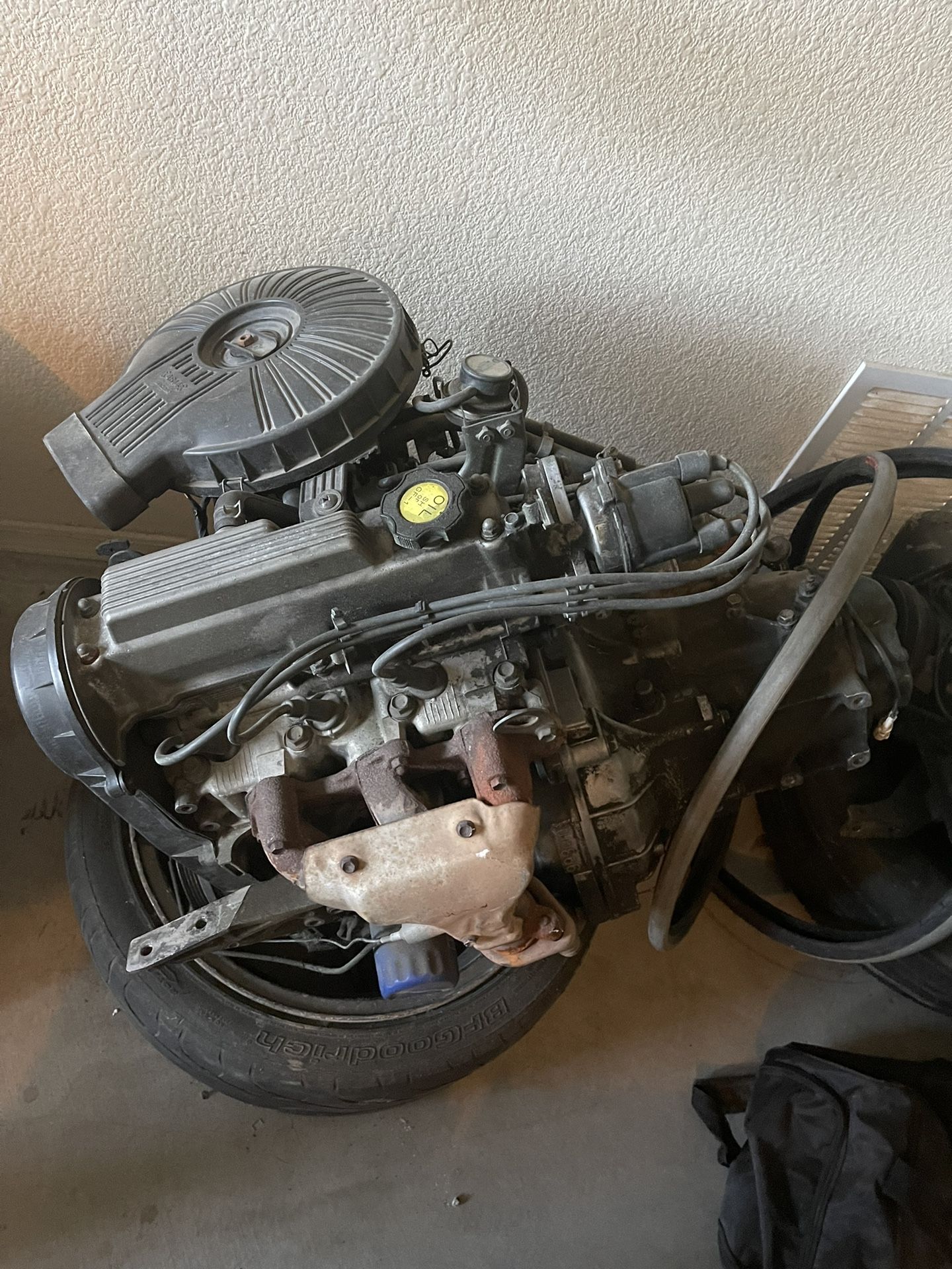 Suzuki G Engine And 5 Speed Transmission Or 89-94 Geo Metro 