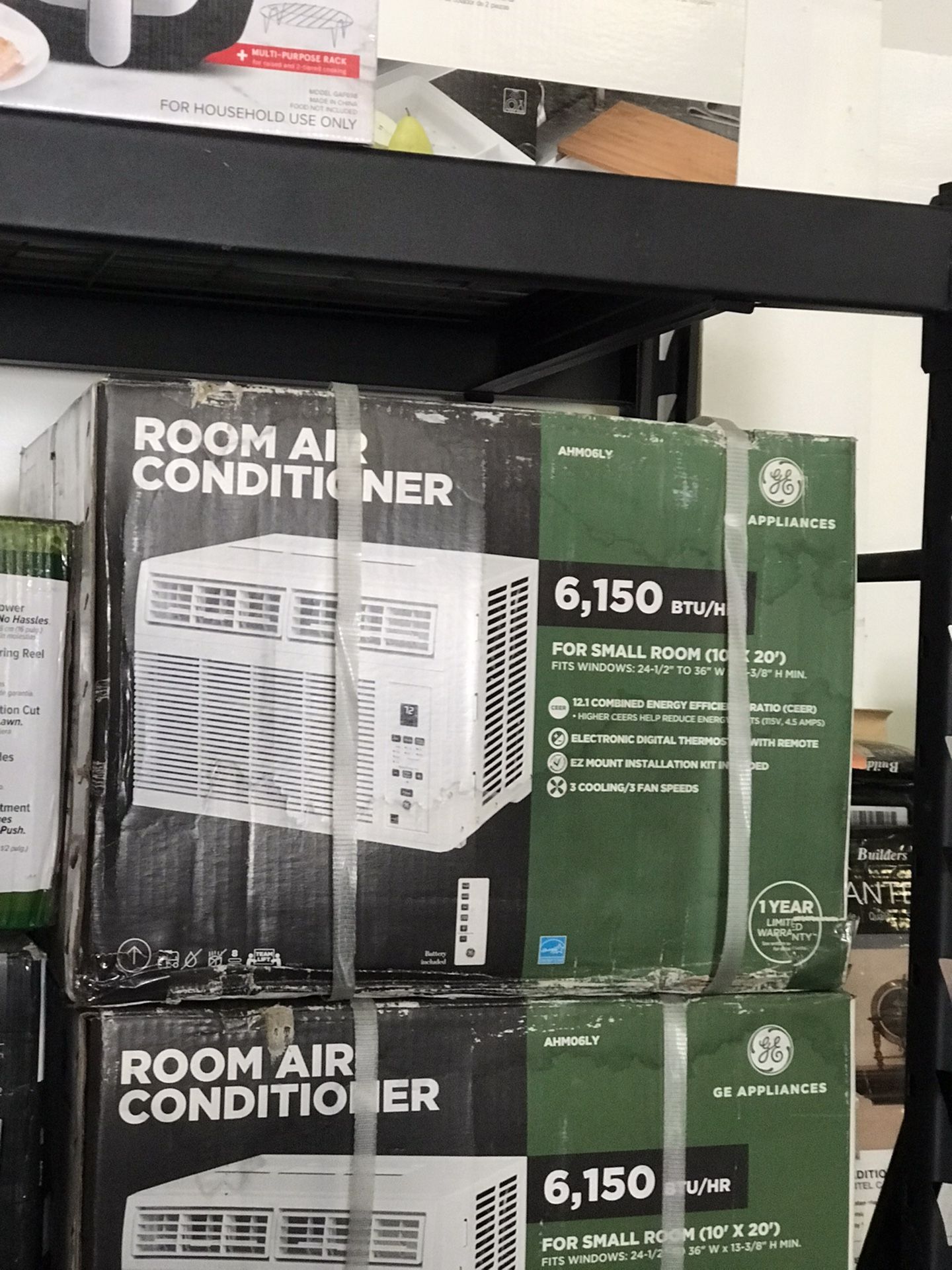 GE ROOM AIR CONDITIONER 6150 BTU