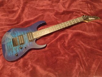 7 string electric guitar