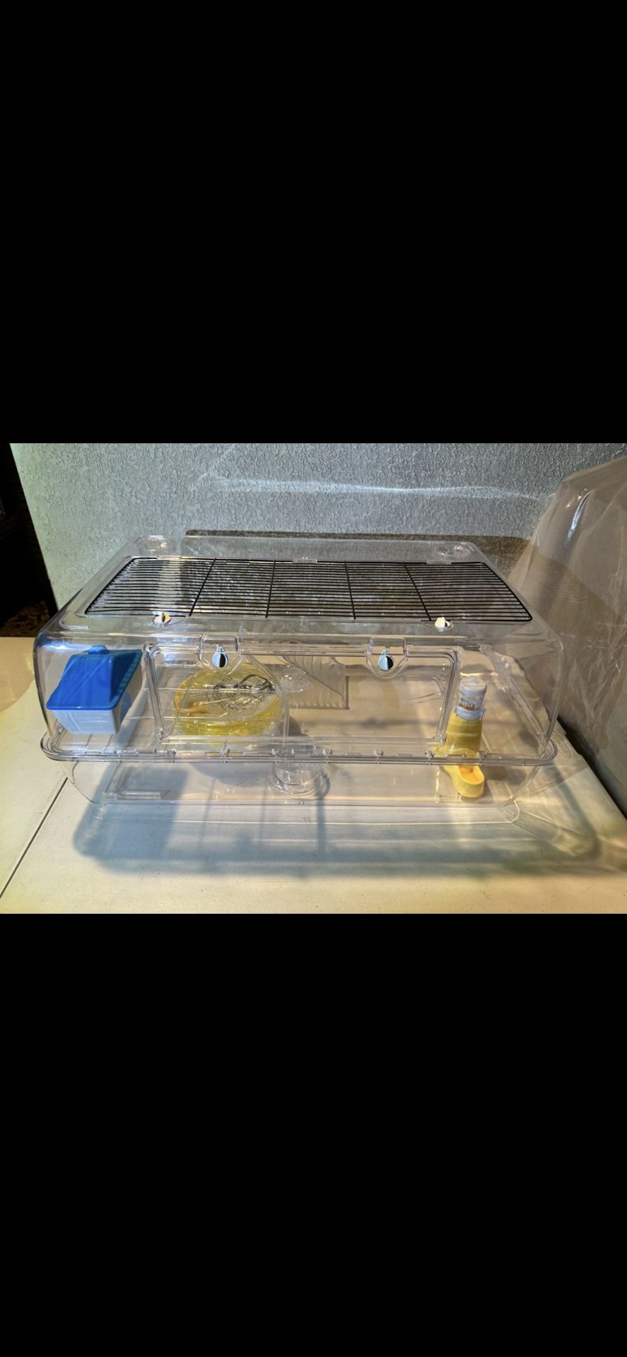 Clear Hamster Cage 
