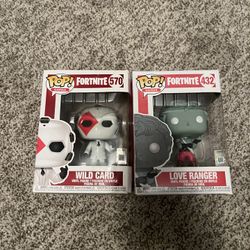 Fortnite Funko Pops Love Ranger And Wild Card