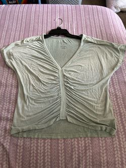 Scrunched front shirt