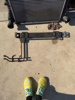 Power steering oil cooler