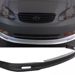 Fits 03-04 Toyota Corolla Mugen Style Front Bumper Lip Spoiler - PP
