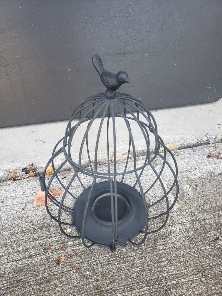 Birdcage Candle Holder 