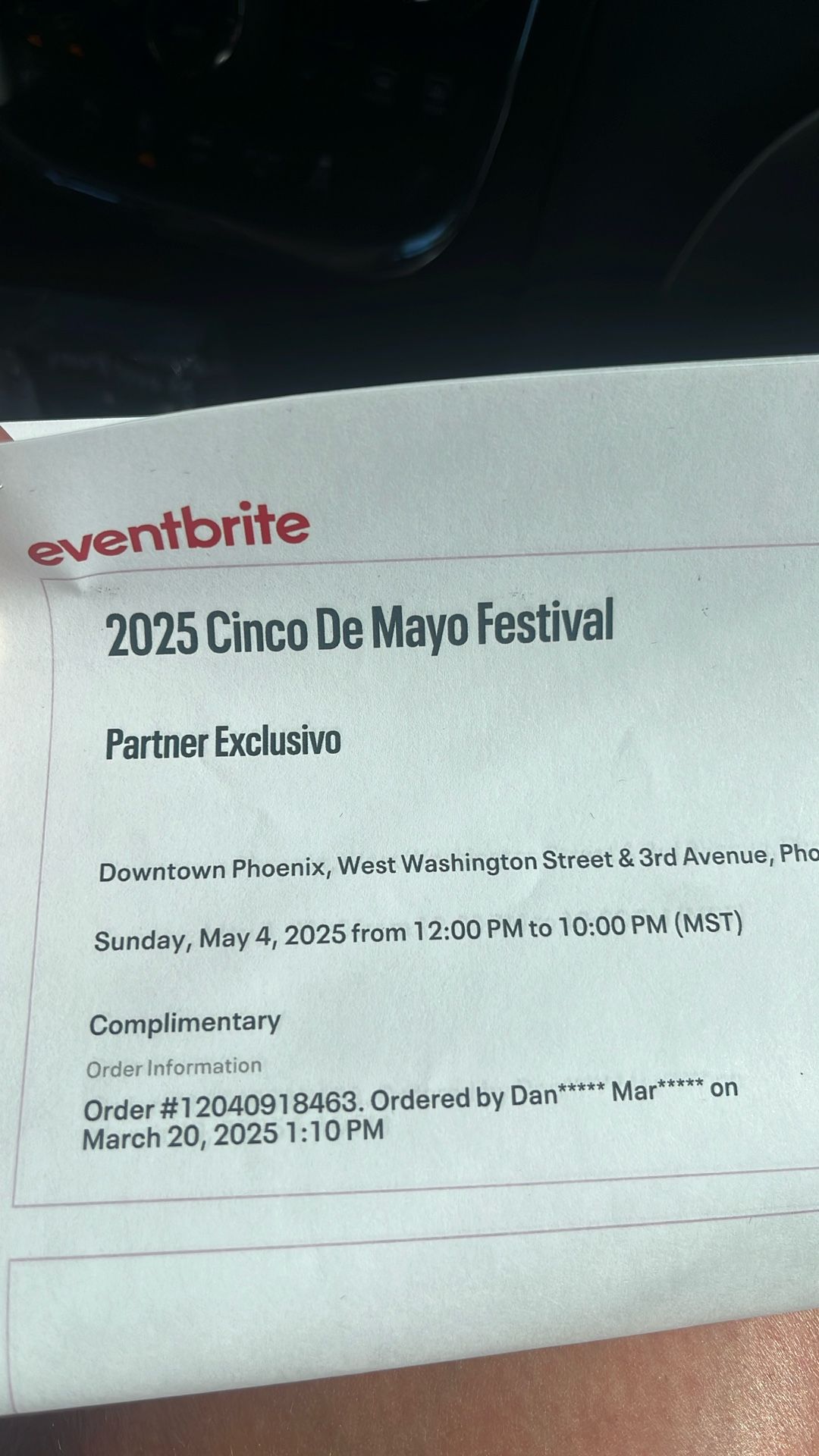 VIP Cinco De Mayo Festival Tickets