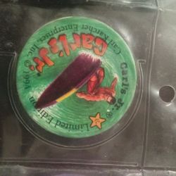Carl's Jr Pogs  Collectable 