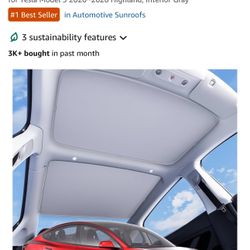 Wigoo Tesla Model 3 Sunshade Roof 