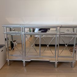 Caila 60” Wide 3 Drawer Sideboard 