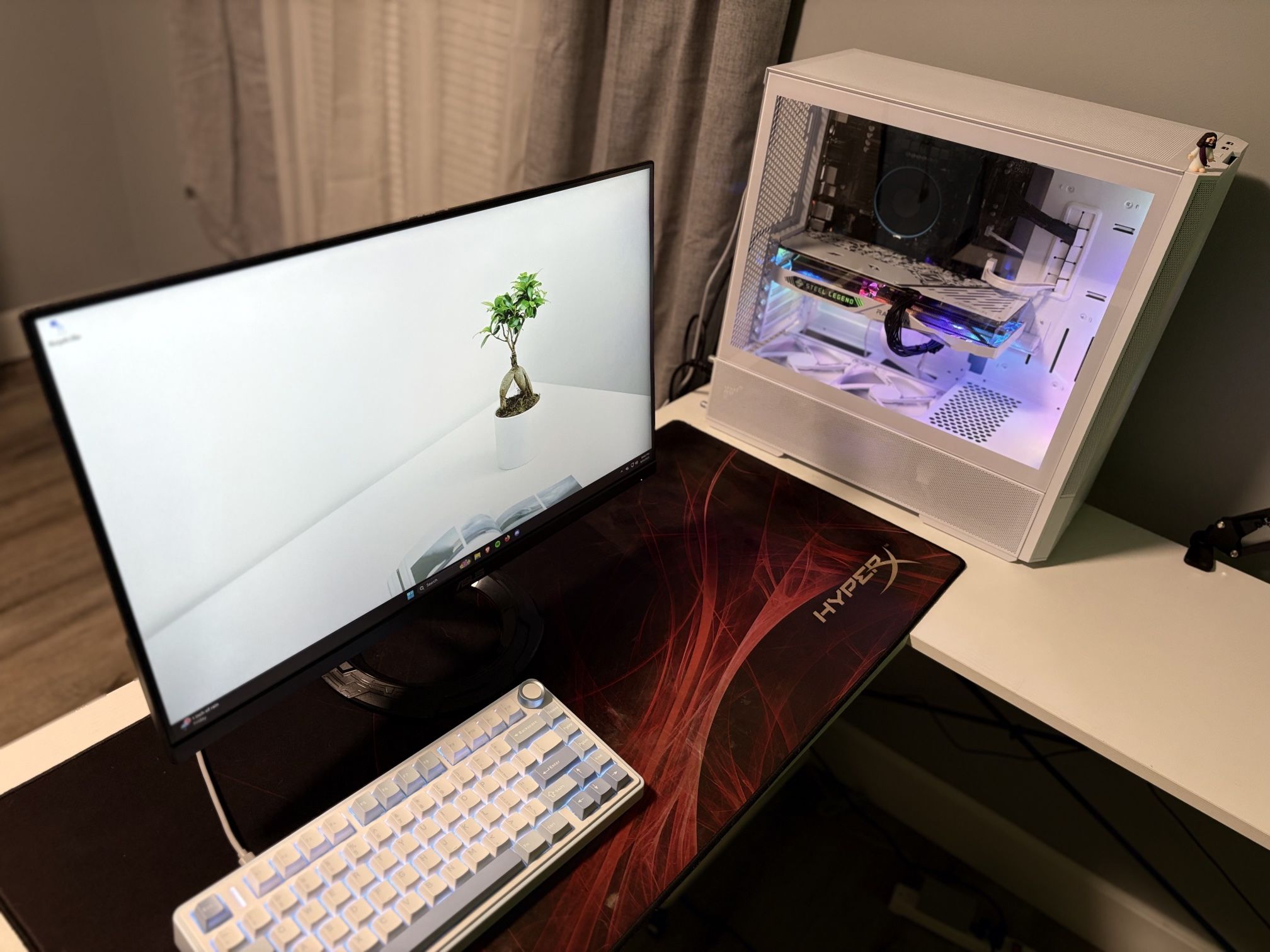 Complete Gaming Setup – i5-12400F + RX 7600 + 32 GB RAM + 1 TB SSD + 23.8″ 165 Hz ASUS Monitor