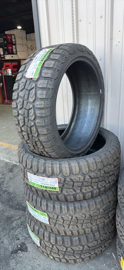 285-40-24 DELINTE RT $780 CASH OUT THE DOOR All Terrain Tires installed (4) New 50,000 Mile Warranty