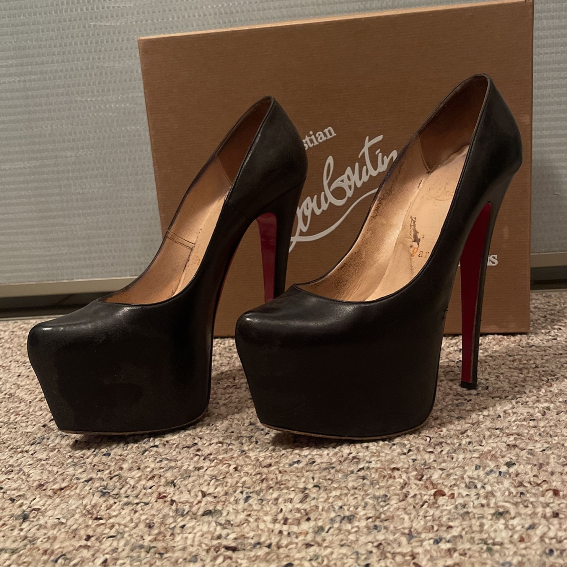 Black High Heel Christian Louboutin’s