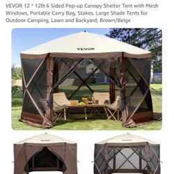 12x12FT Pop-Up Gazebo Tent