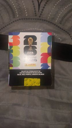 World Cup 2026 sticker box