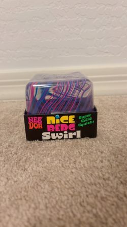 Needoh Nice Berg Swirl Squish Toy Squeeeze RMS Dumplings