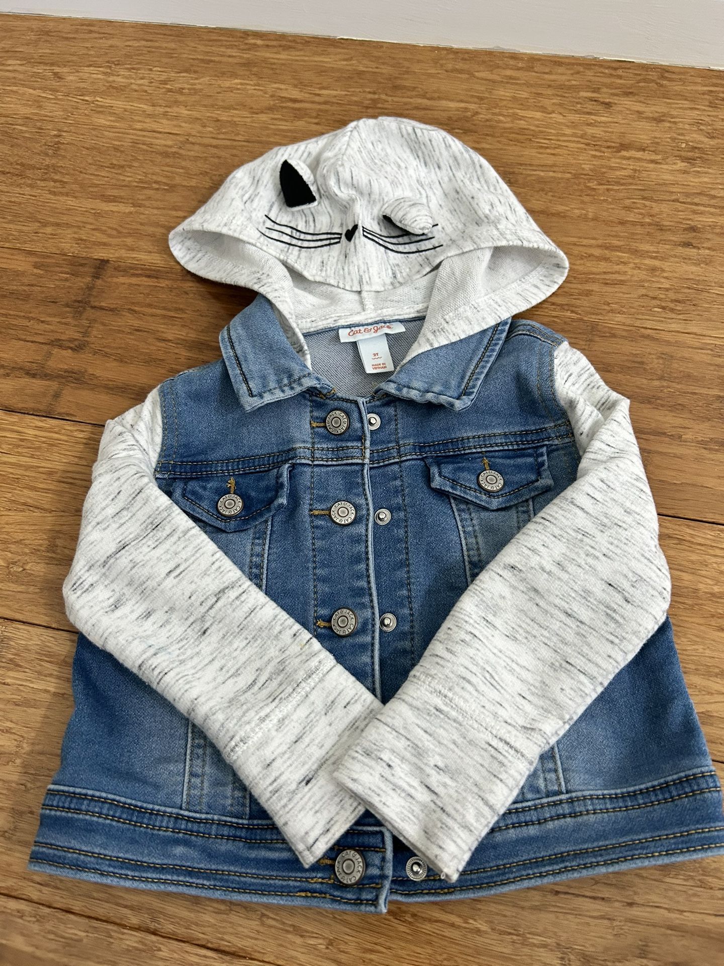 Car And Jack Jean Jacket Toddler Girl 2T