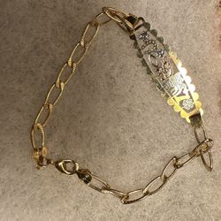 Dipped Gold Bracelet 💜