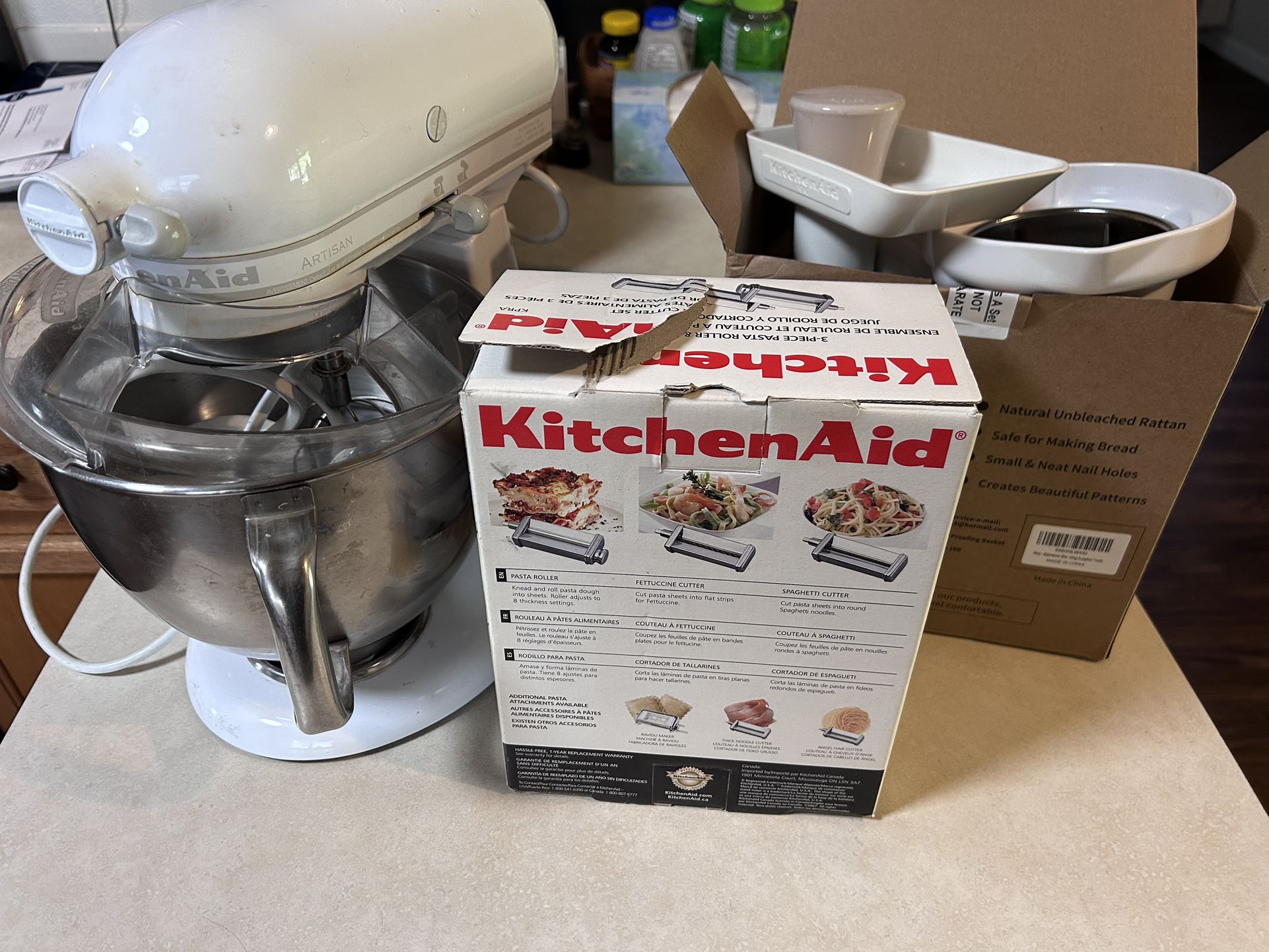 Kitchen Aid Artisan 325 Watt / Extras