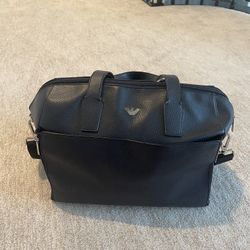 Armani Junior Faux Leather Diaper Bag 