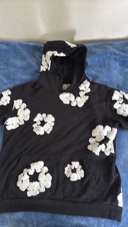 Denim tears black/white Size small