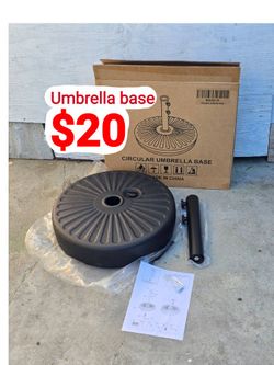 New Patio Umbrella Base (Water Fillable)