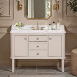 48 In Marble Top Vanity 