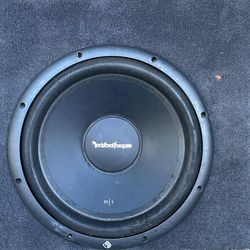 Rockford Fosgate car subwoofer WITH Sub box