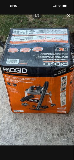 RIDGID HD1400 wet/dry Vac  NEW